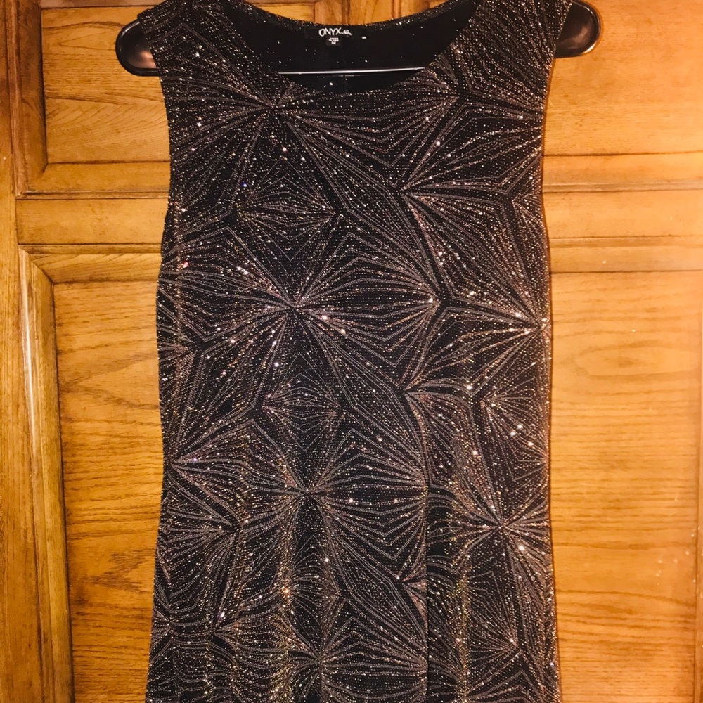 Glitter tank tunic